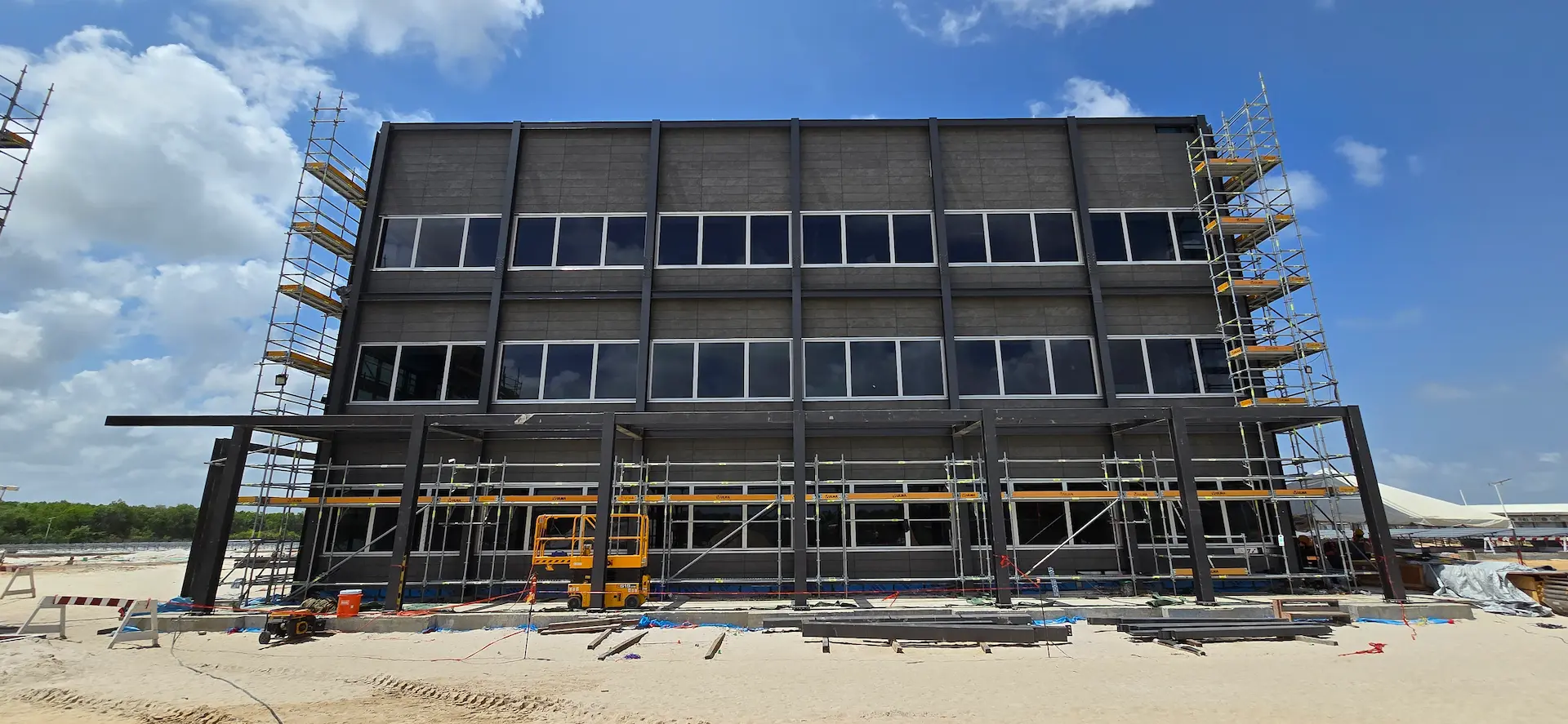 Complexe de bureaux d'ExxonMobil au Guyana