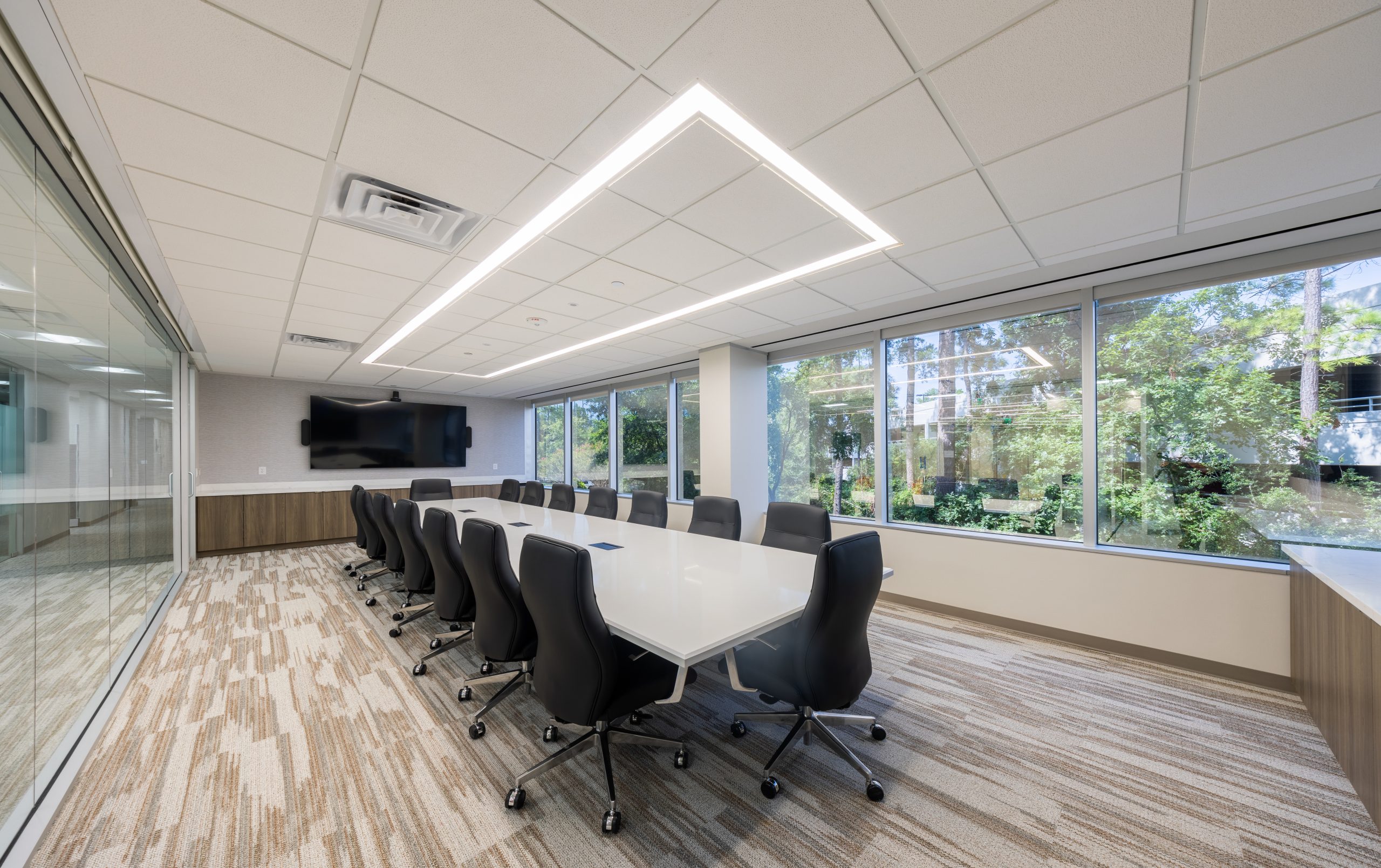 Salle de conférence d'entreprise rénovée