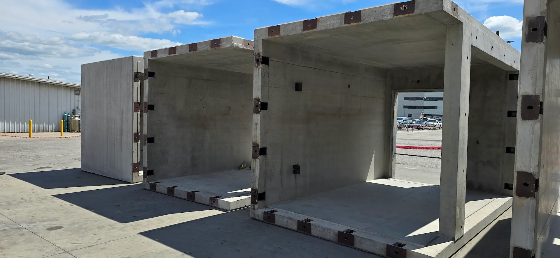 Bâtiment modulaire résistant aux explosions