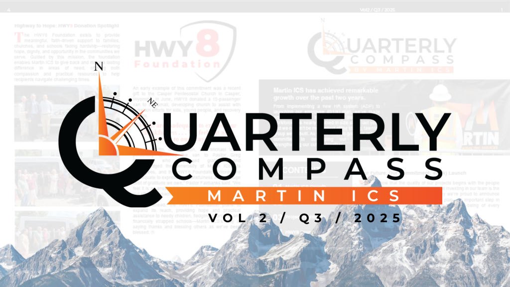 Quarterly Compass newsletter header, Vol. 2, Q3 2025