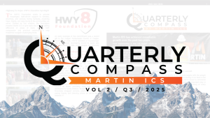 En-tête de l'infolettre Quarterly Compass, vol. 2, T3 2025