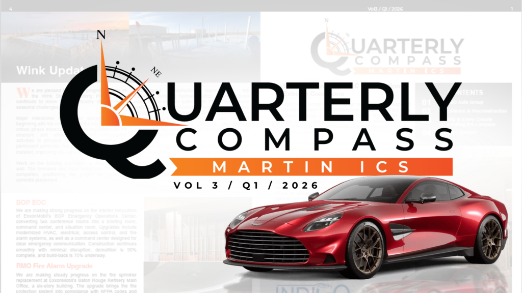 Quarterly Compass newsletter header, Vol. 3, Q1 2026